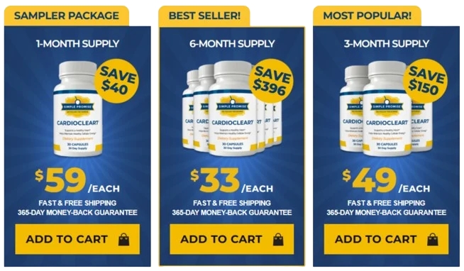 Cardio Clear 7 Price Details