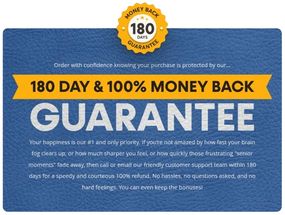 180 Day Money Back Guarantee