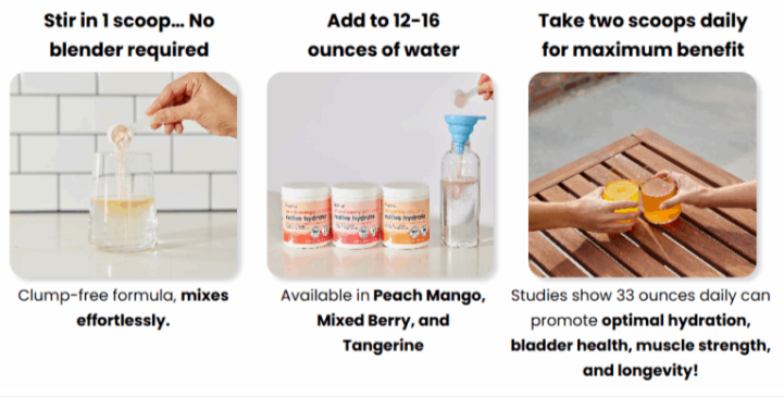NativePath Native Hydrate - How to Use